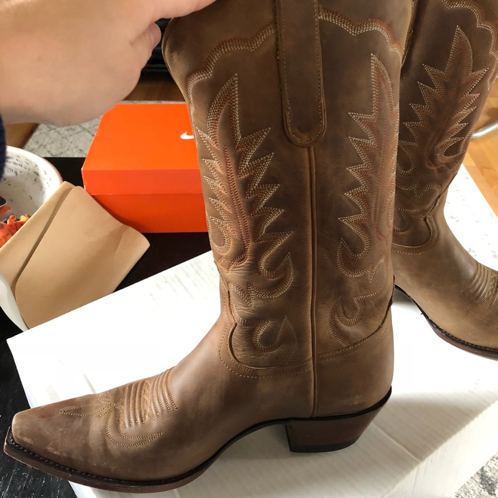 Cowboy Boots real leather. Men’s size 10.